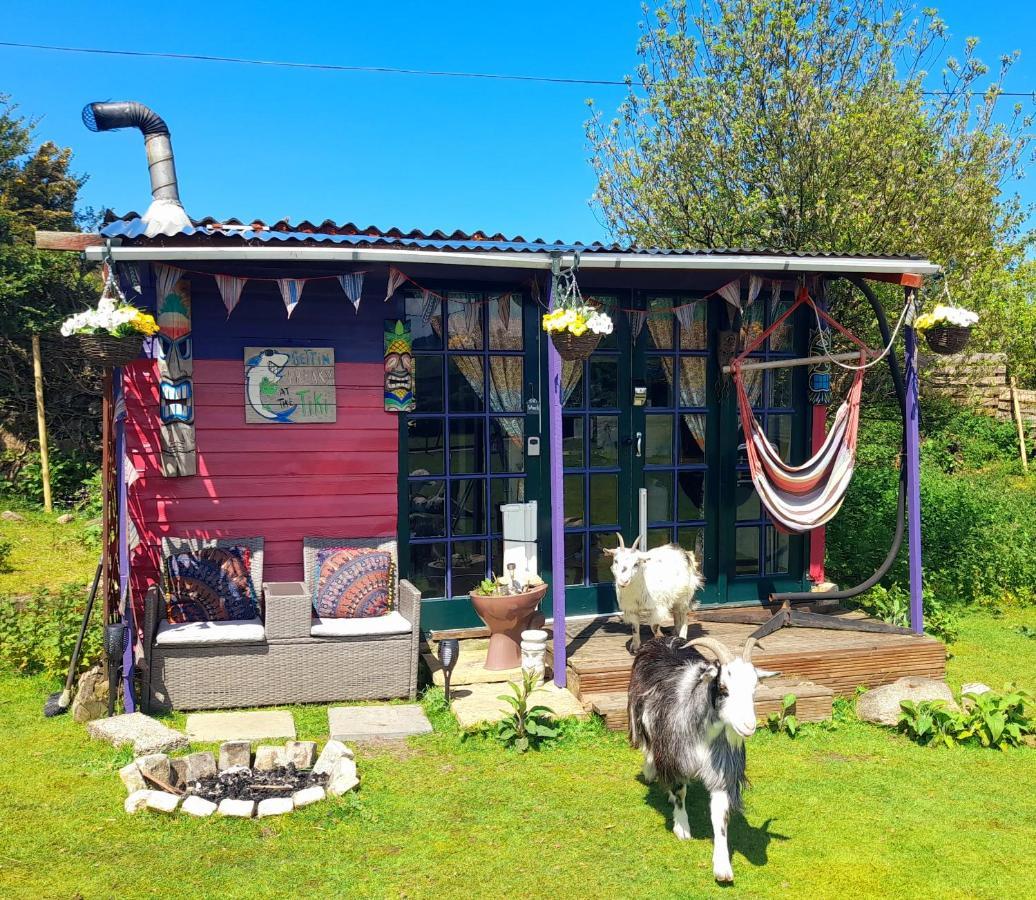 Treguth Glamping Unique Experience - Themed Huts 호텔 Saint Day 외부 사진